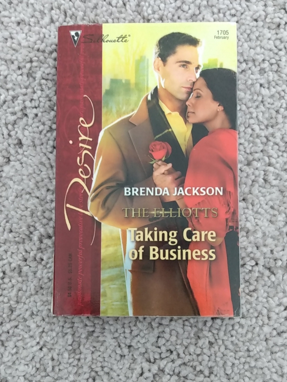 Silhouette Desire Romance Paperback: Taking Care of Business: The Elliotts